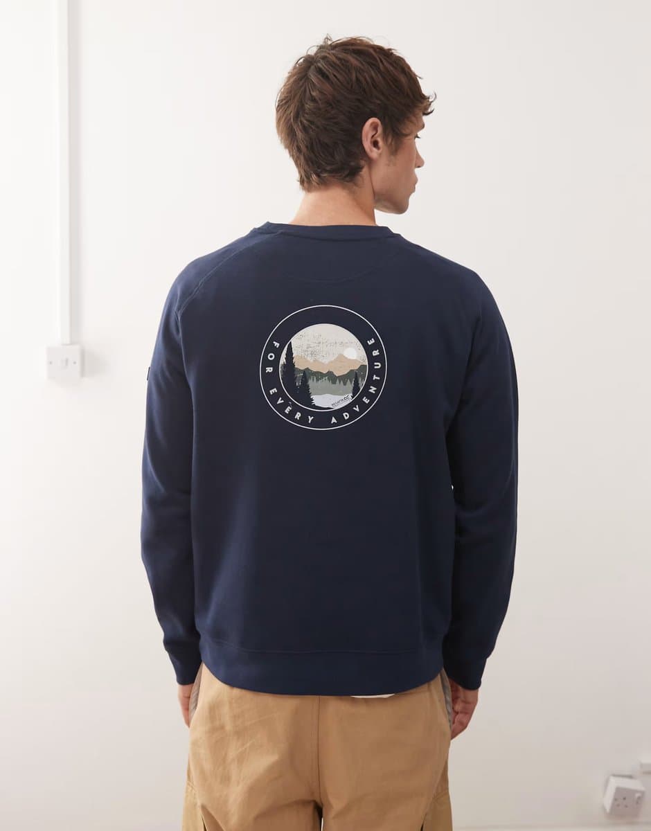 ASOS Regatta Nithsdale jumper in blue