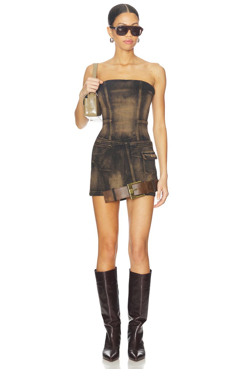 revolve Dislocated Strapless Dress - 1