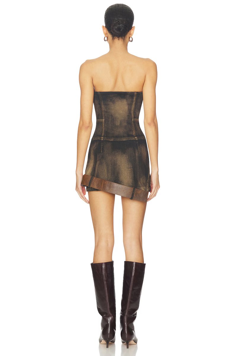 revolve Dislocated Strapless Dress - 4