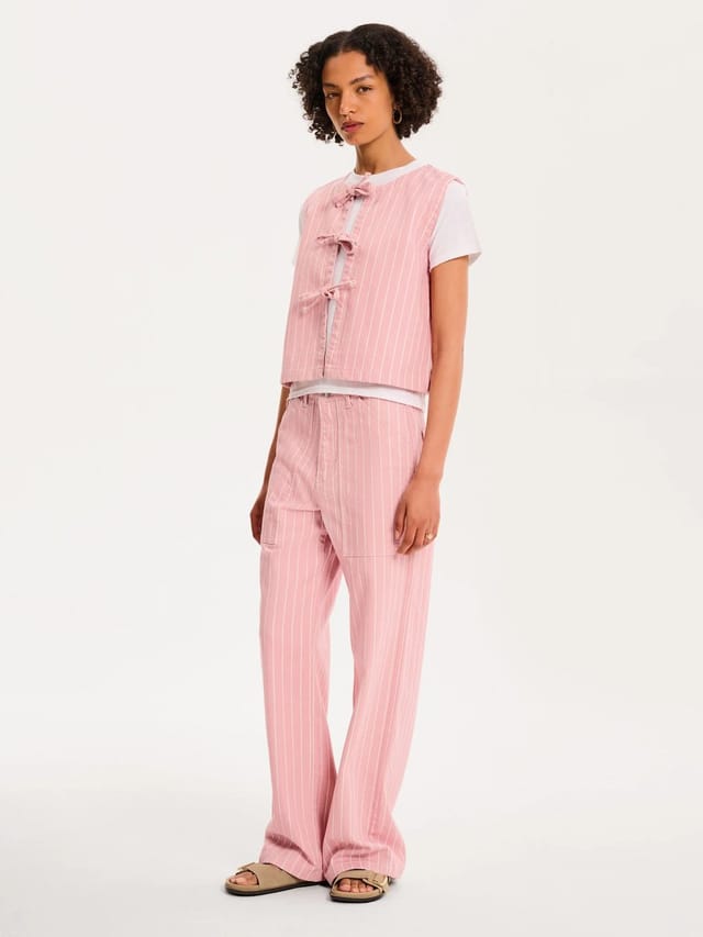OMNES Sloan Top in Pink - 3