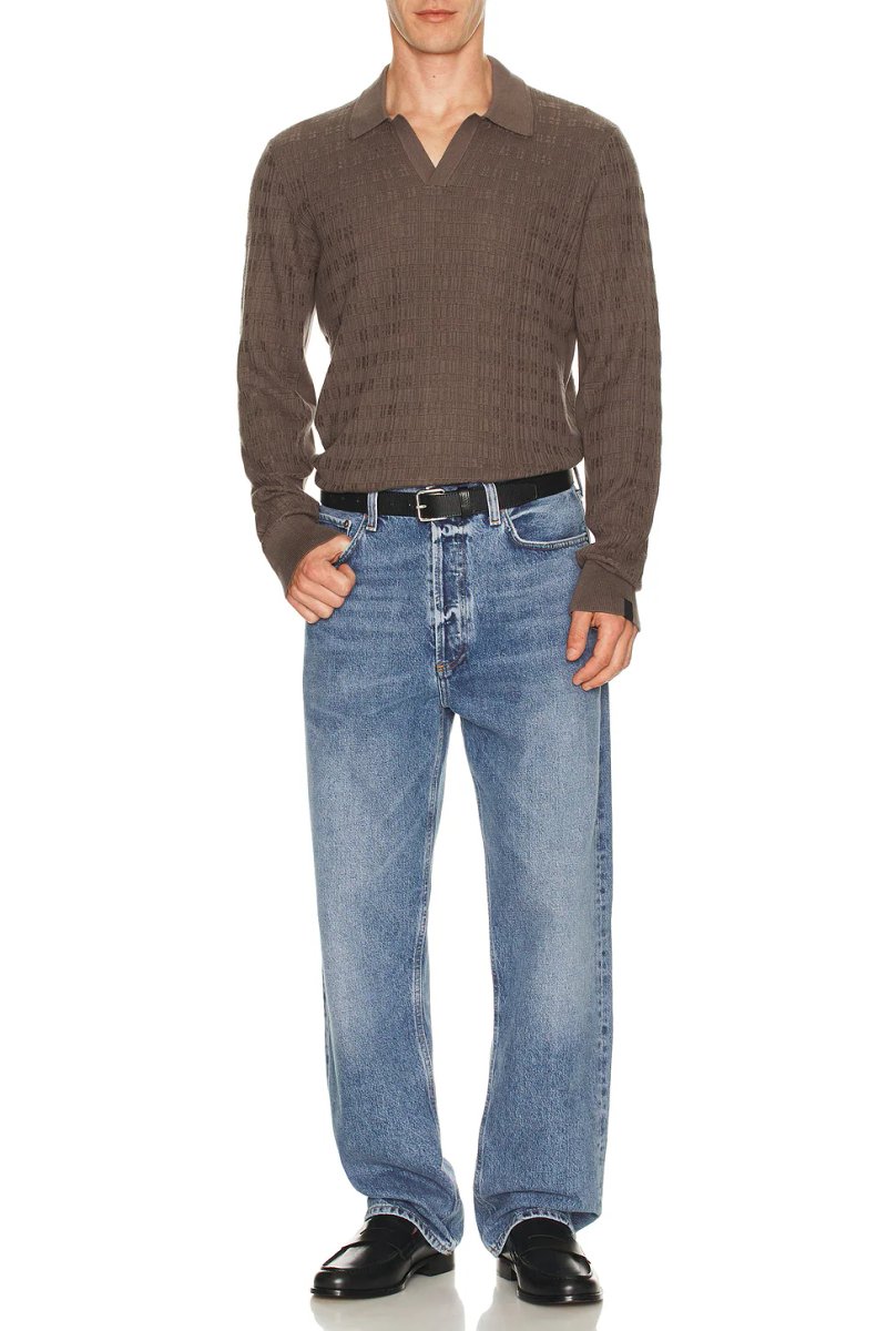 revolve Harvey Plaid Johnny Collar Polo - 2