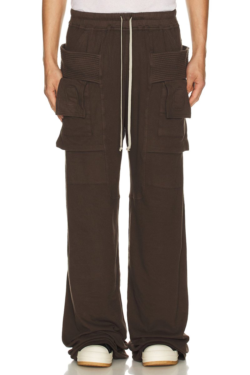 revolve Creatch Wide Cargo Drawstring In Black - 1