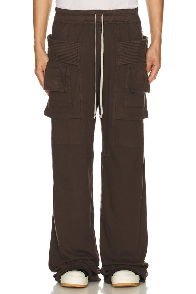 revolve Creatch Wide Cargo Drawstring In Black