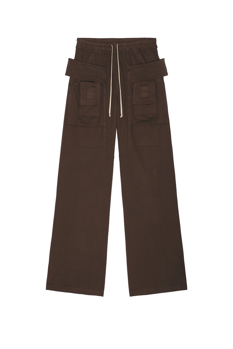 revolve Creatch Wide Cargo Drawstring In Black - 4