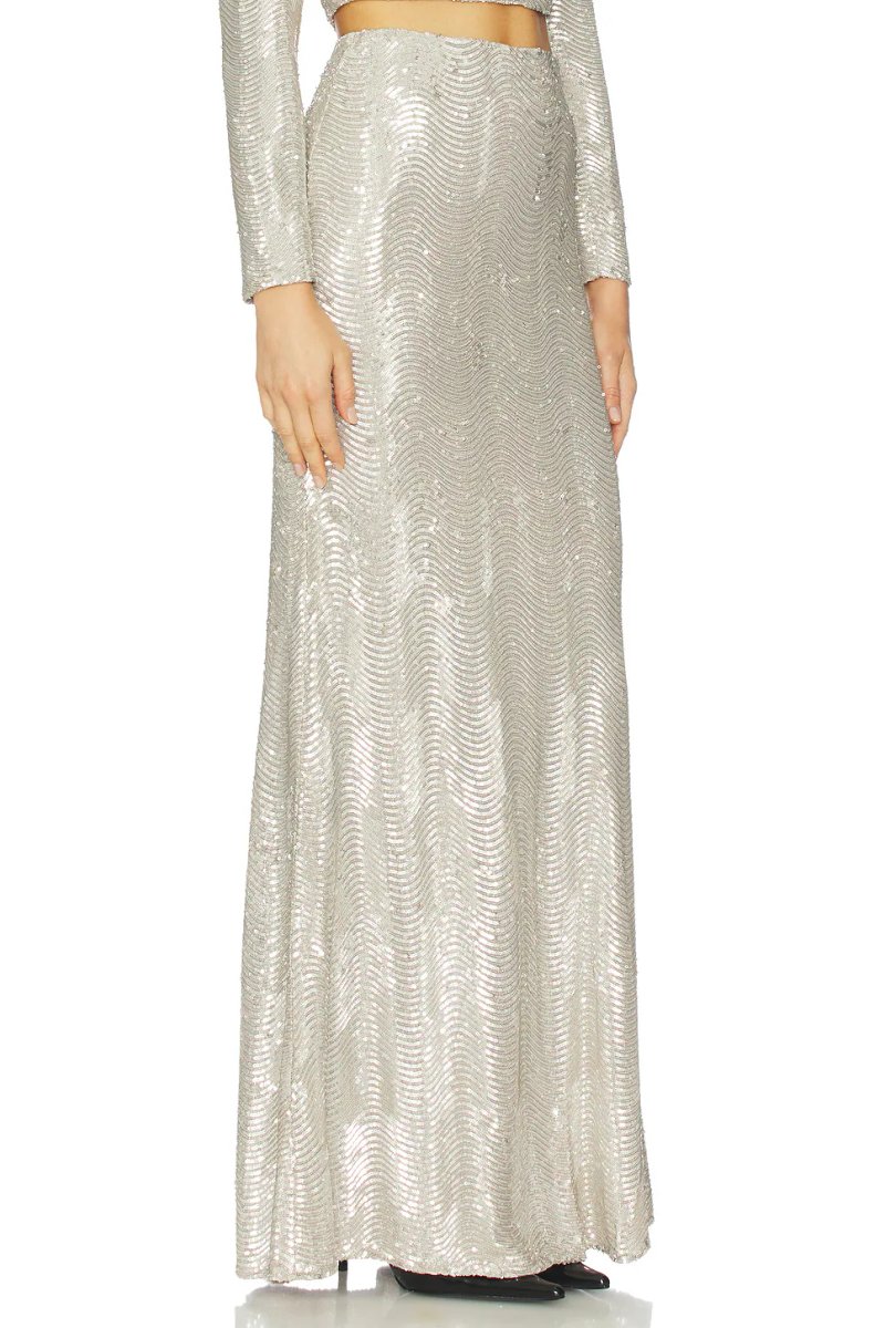 revolve Sequin Zeta Long Skirt - 2