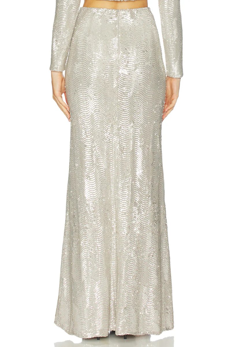 revolve Sequin Zeta Long Skirt - 4