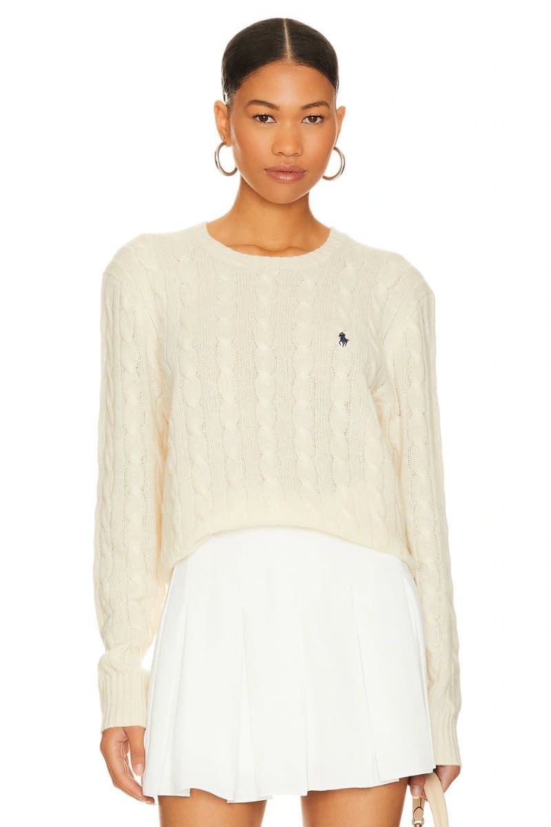 revolve Cable Sweater