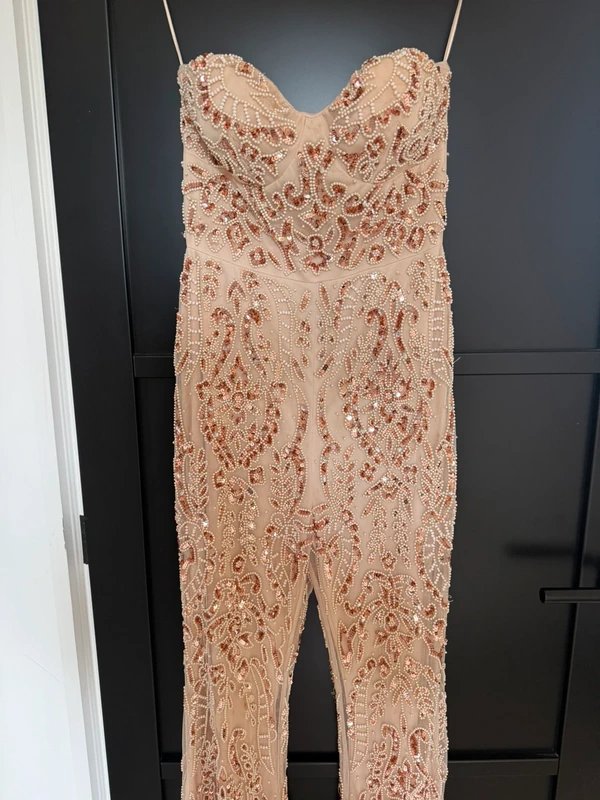 ASOS Women’s Asos Luxe embellished jumpsuit size 10 - 3