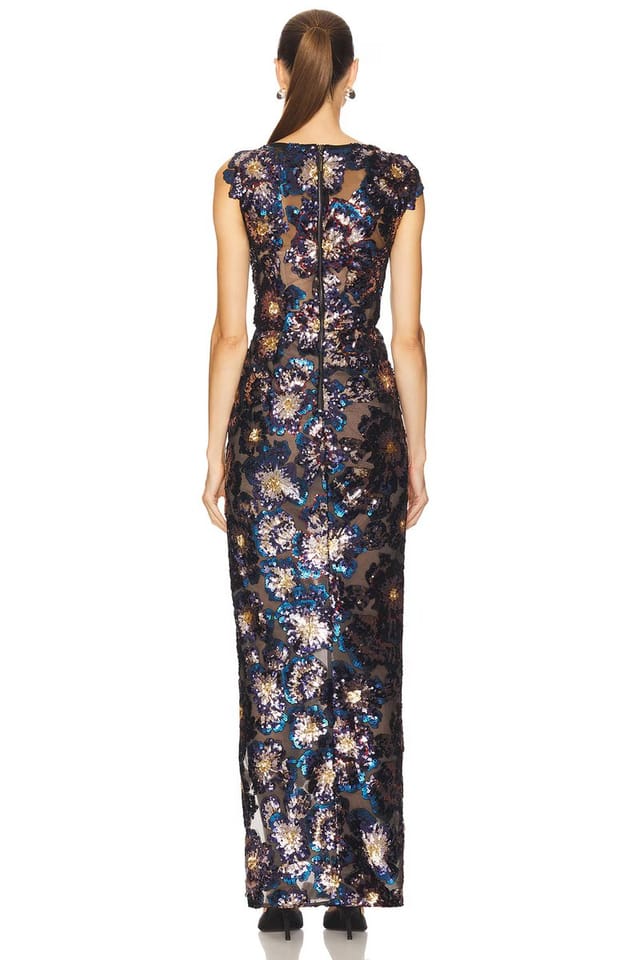 revolve Zinna Embriodered Gown - 3