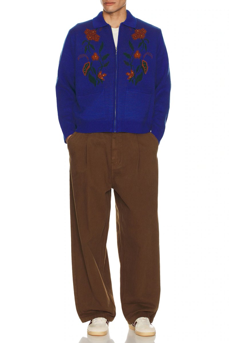 revolve Floral Zip Cardigan - 3