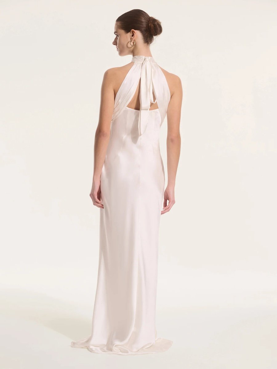 OMNES Santorini Dress in Ivory - 2