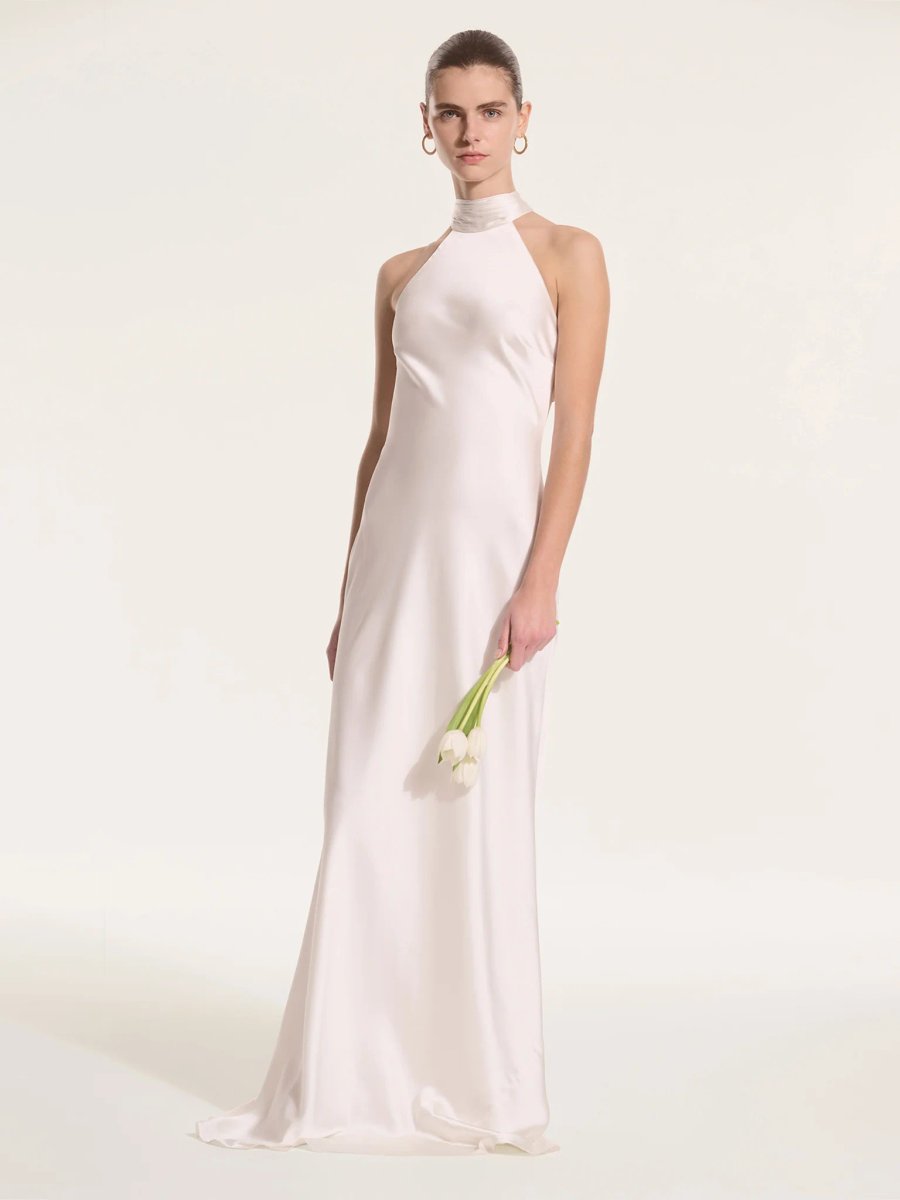 OMNES Santorini Dress in Ivory - 4
