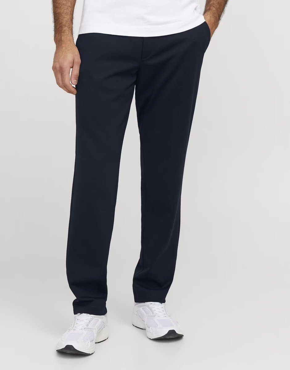 ASOS Jack & Jones Chino trousers in navy blazer