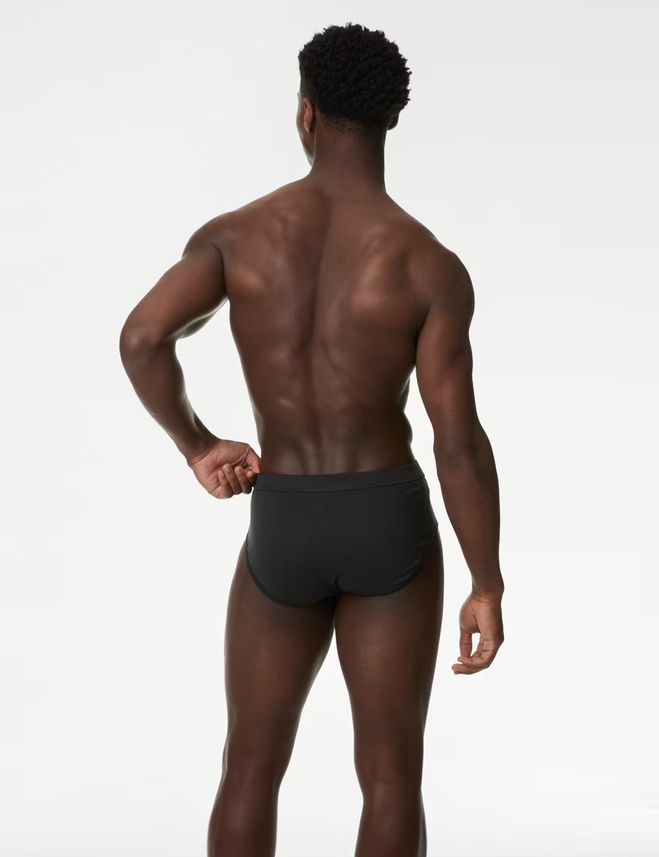 Marks & Spencer M&S 5 Pack Essential Cotton Briefs Black - 2