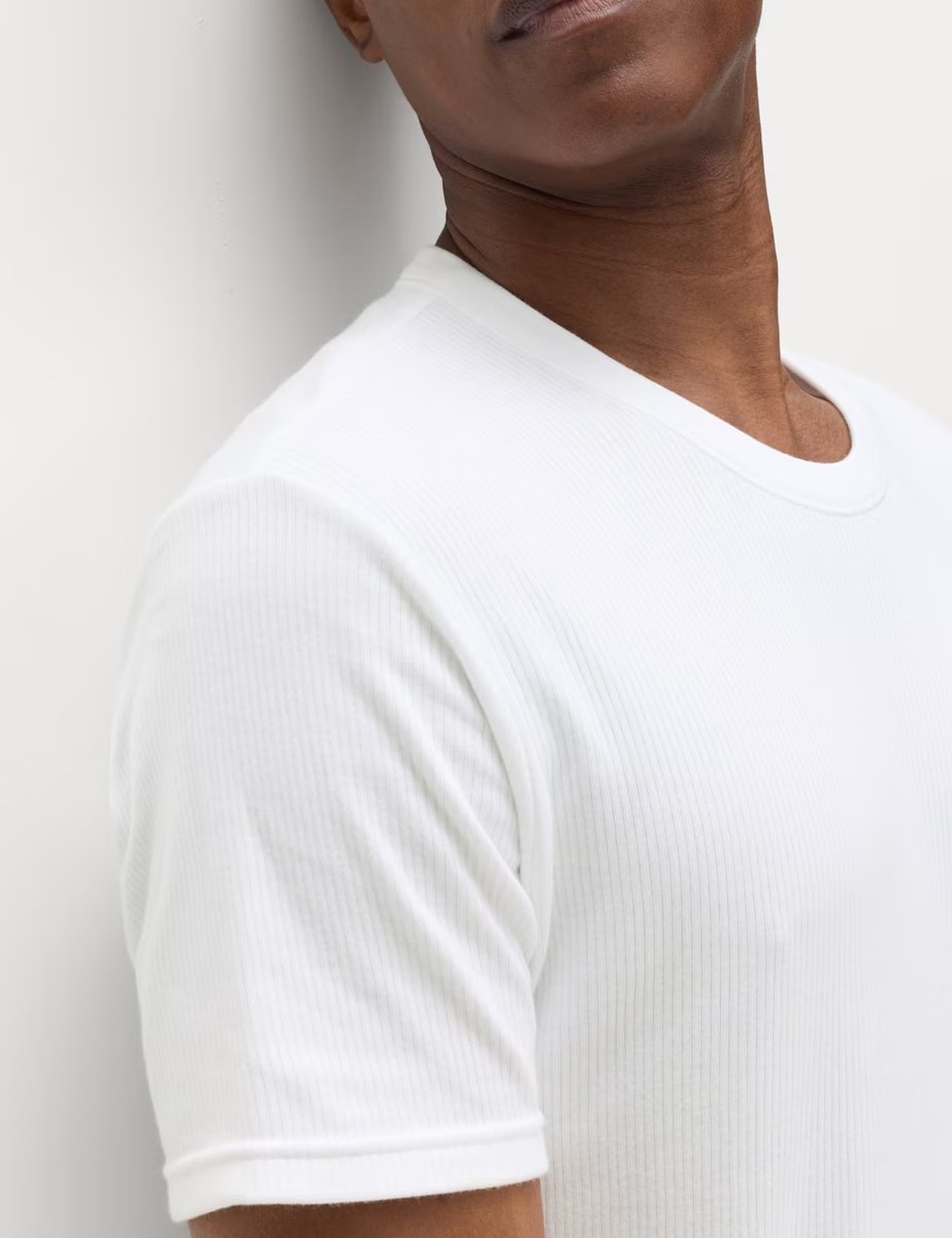 Marks & Spencer M&S Heatgen™ Medium Thermal Short Sleeve Top White - 3