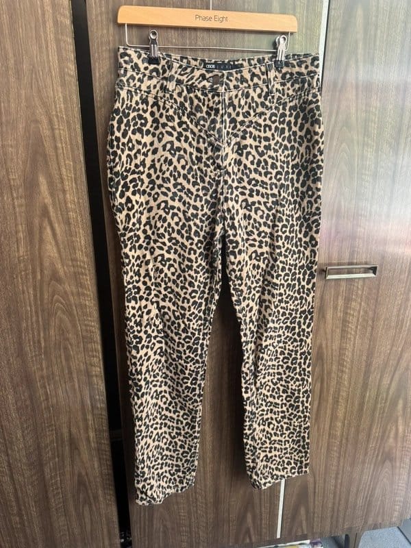 ASOS ASOS luxe leopard jeans - 4