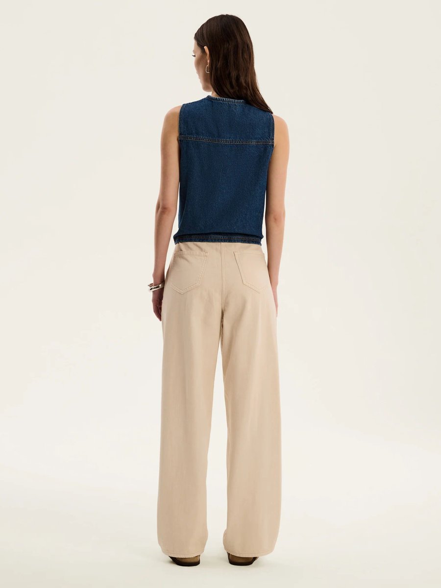 OMNES Marlo Jean in Ecru - 3