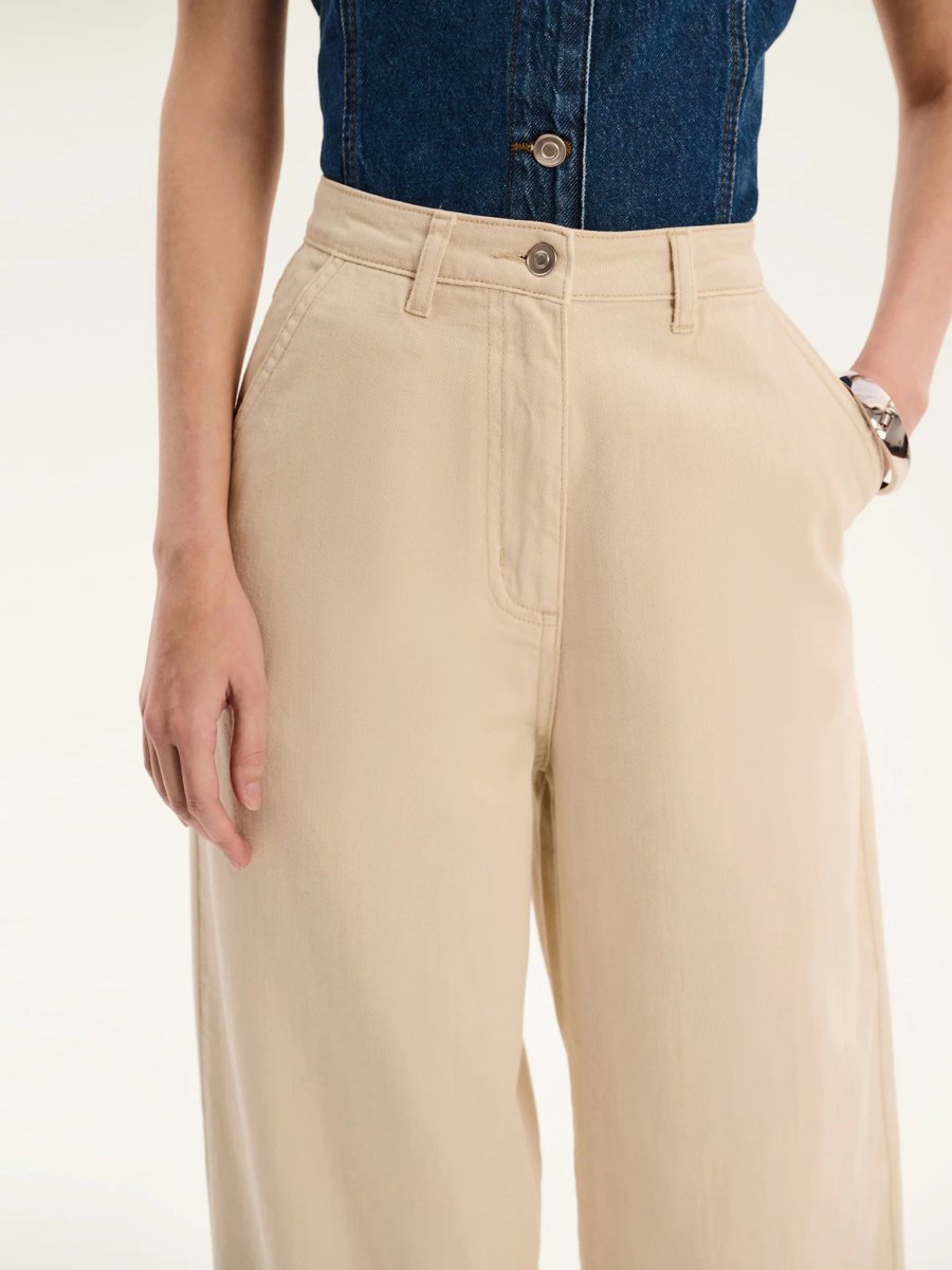 OMNES Marlo Jean in Ecru - 4