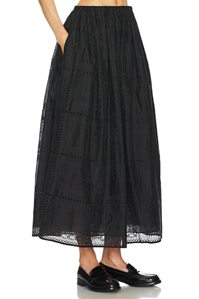 revolve Handkerchief Midi Skirt - 2