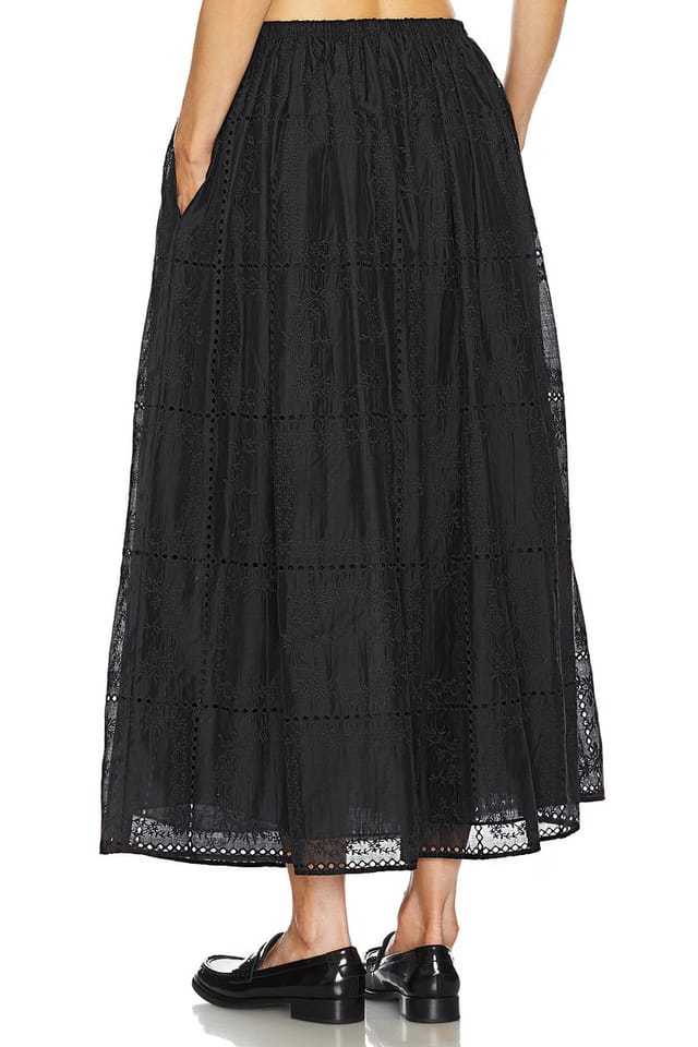 revolve Handkerchief Midi Skirt - 3