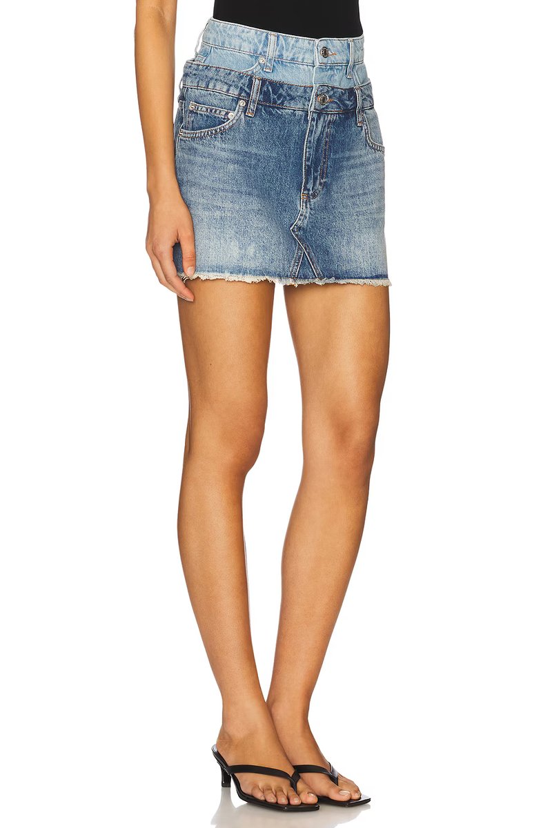 revolve Salix Double Waistband Mini Skirt - 2