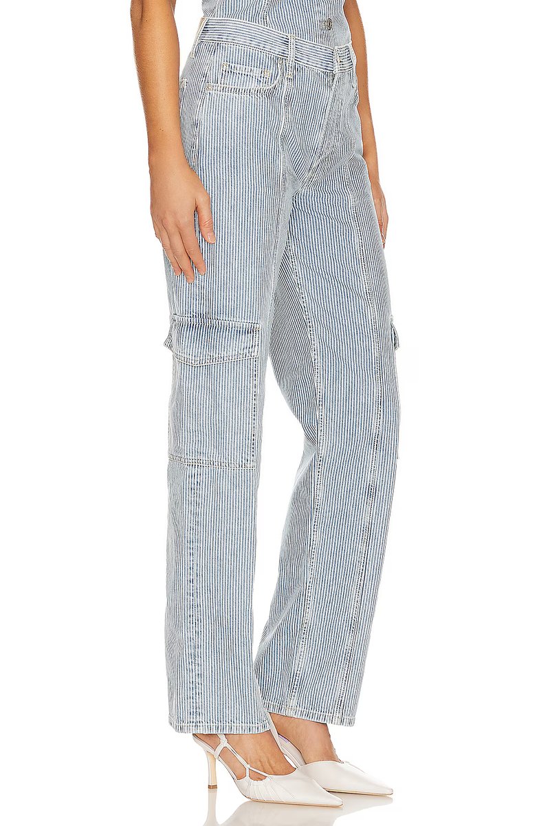 revolve Diana Denim Utility Jeans - 2