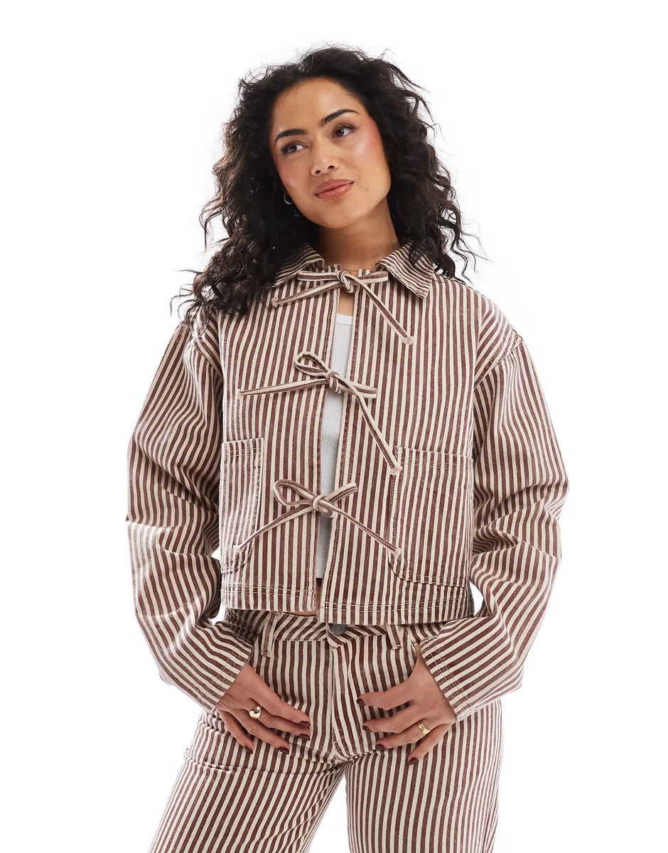 ASOS Daisy street denim stripe co-ord - 2