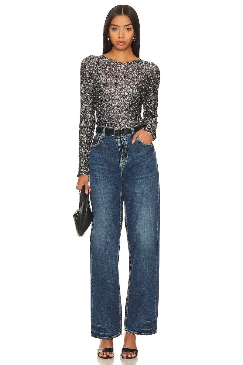 revolve Sequin Knit Top - 4