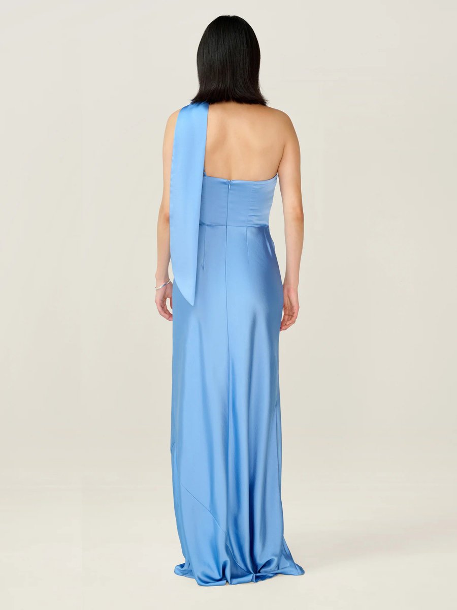 OMNES Brioni Dress in Vista Blue - 4