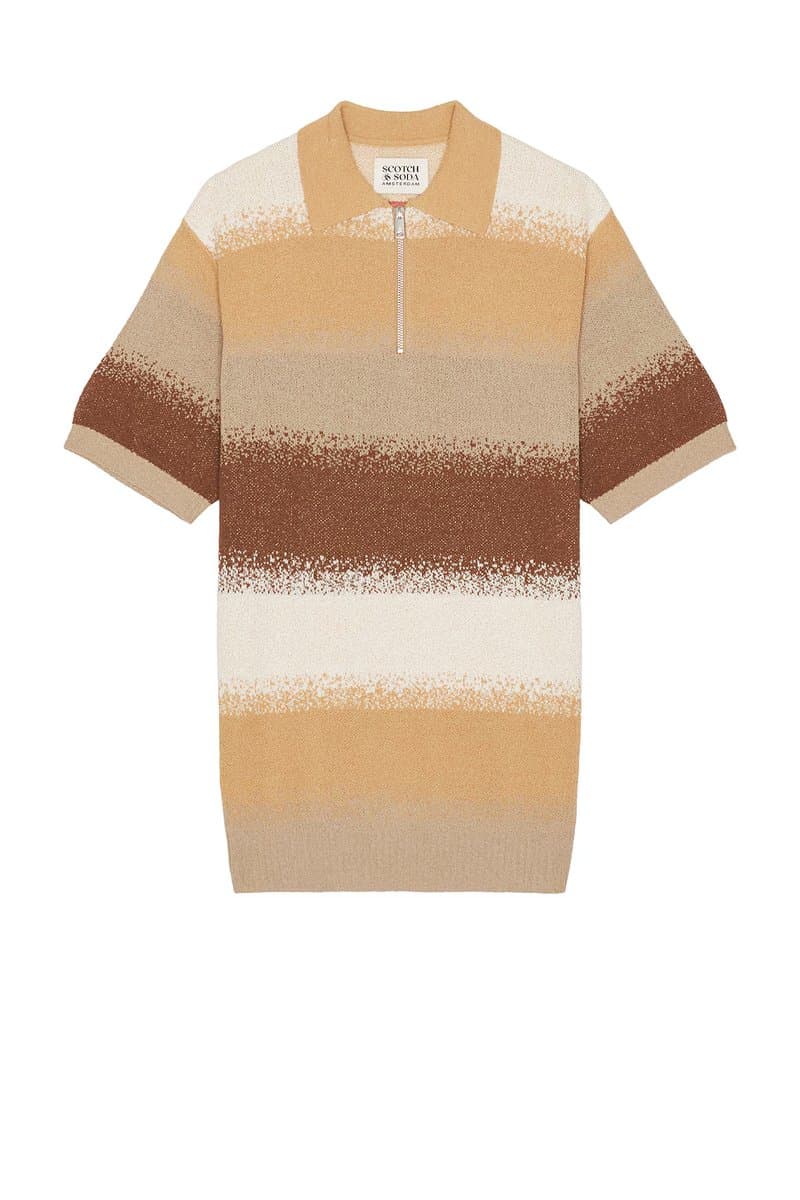 revolve Knitted Degrade Polo