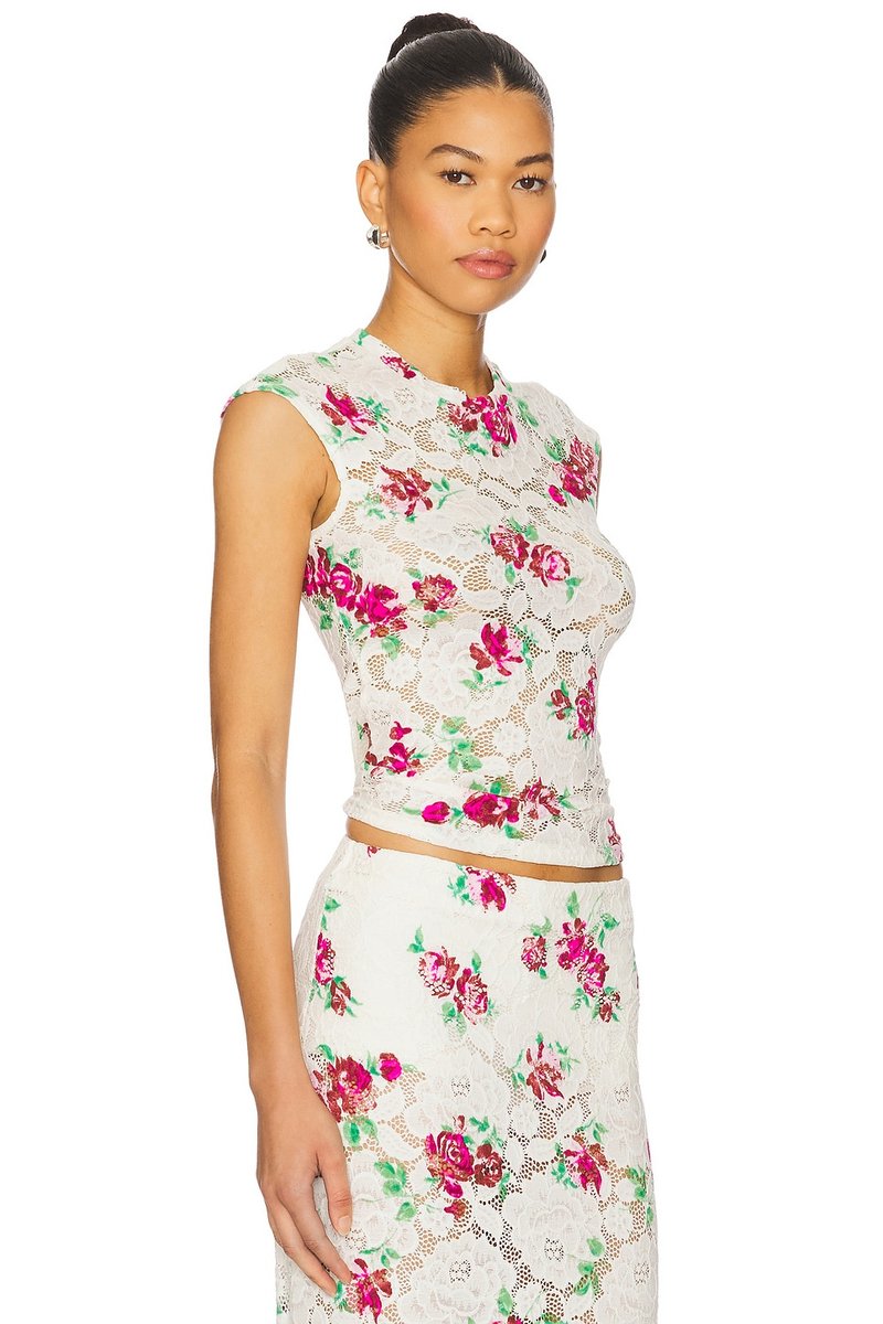 revolve Nina Crochet Lace Top - 2