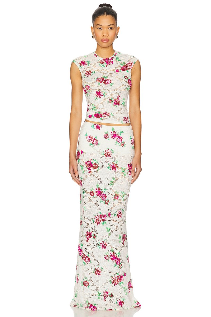 revolve Nina Crochet Lace Top - 4