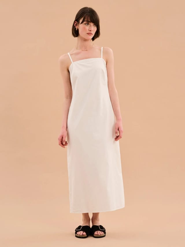 OMNES Zelda Dress in White - 2