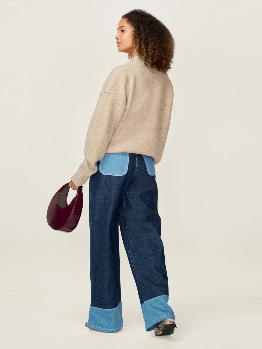 OMNES Clementine Jumper in Oatmeal - 3