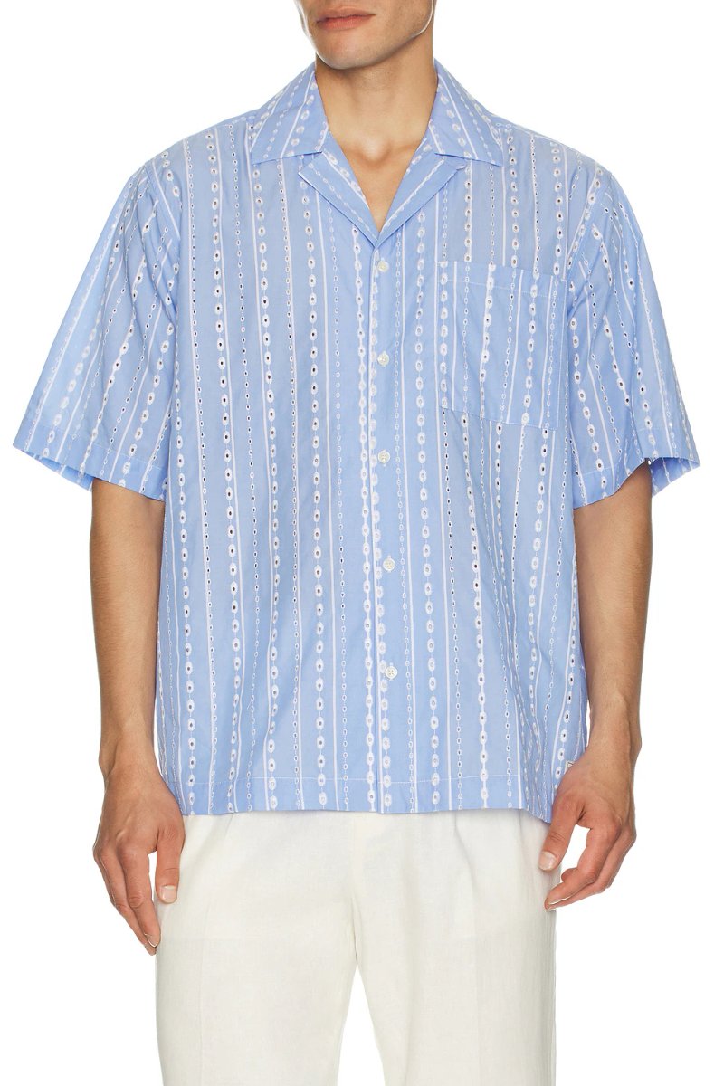 revolve Striped Short Sleeve Shirt - 4