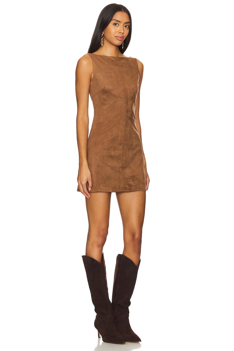 revolve Mimi Faux Suede Dress - 2