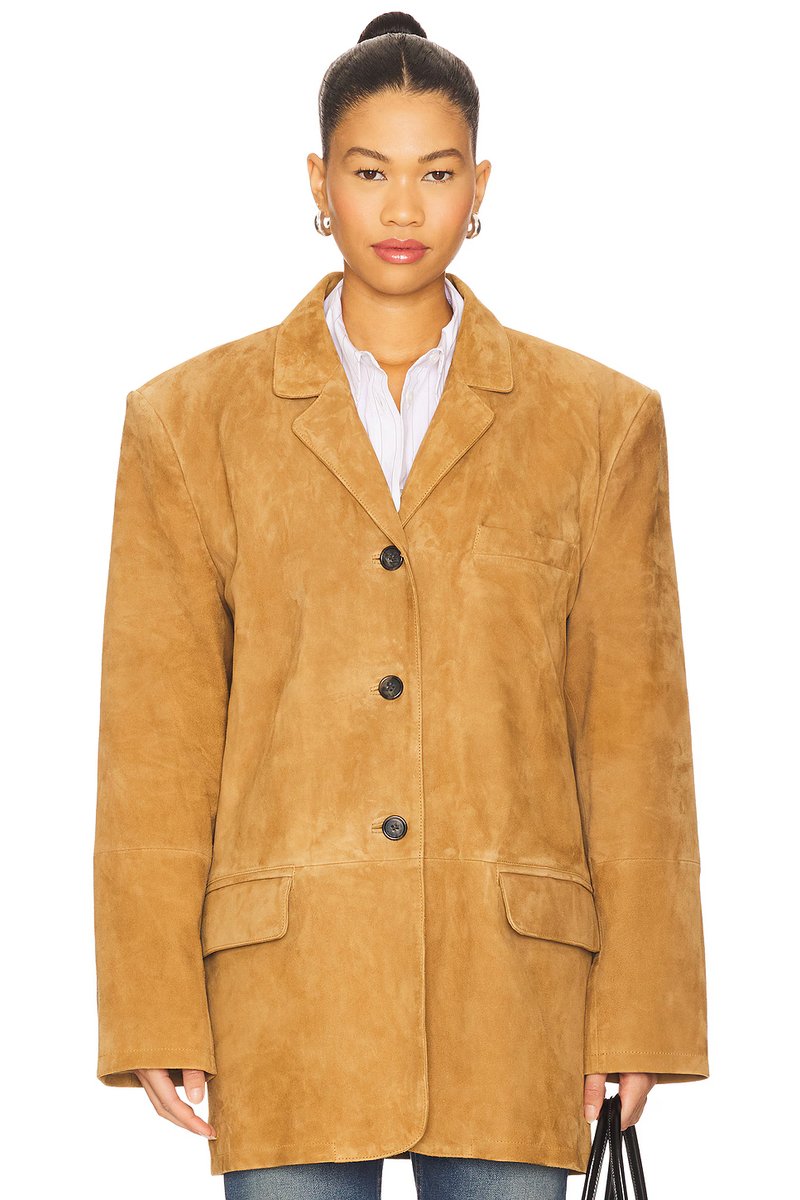 revolve Suede Weekend Jacket - 2
