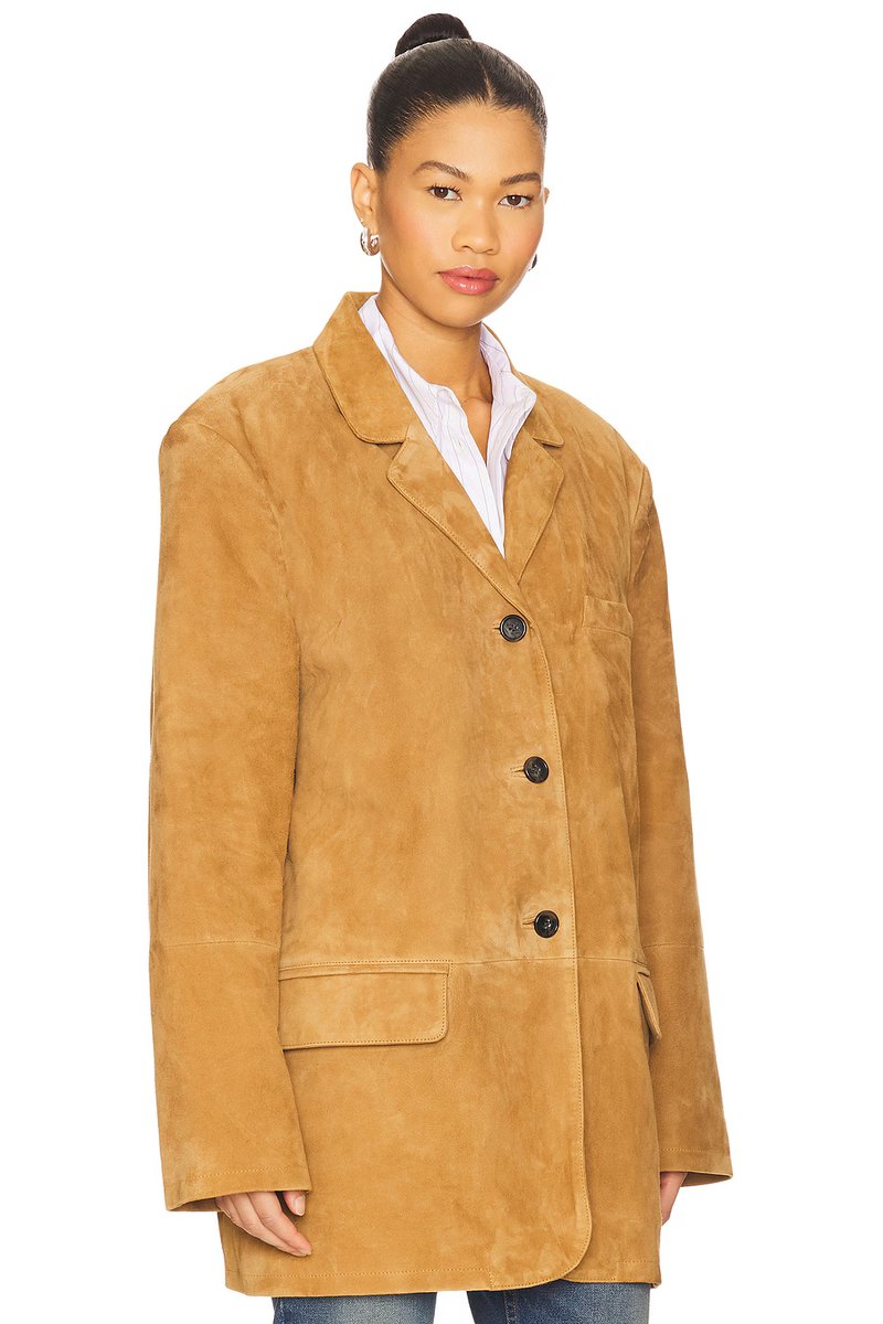 revolve Suede Weekend Jacket - 3