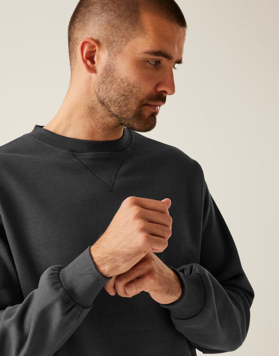 ASOS Regatta Pro crewneck sweatshirt in seal grey - 2