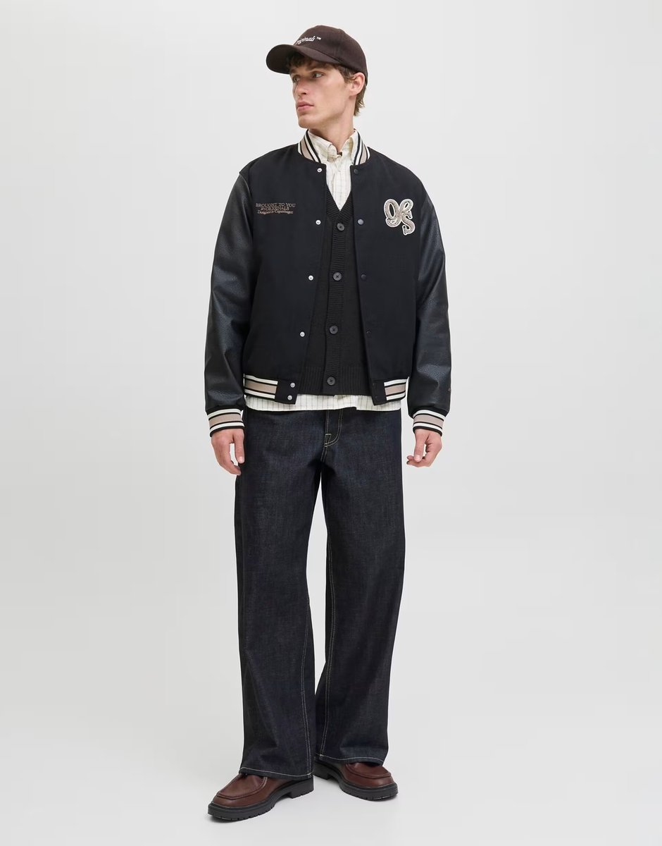 ASOS Jack & Jones Knitted cardigan in black - 2