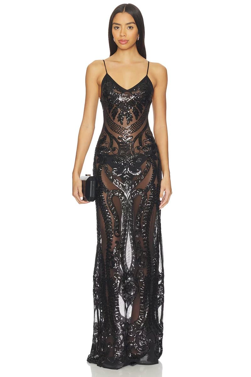revolve Slip Gown