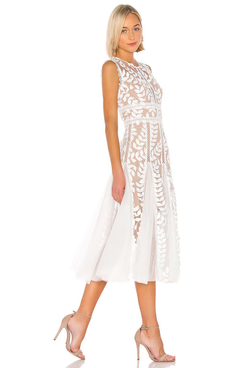 revolve Saba Blanc Midi Dress - 2