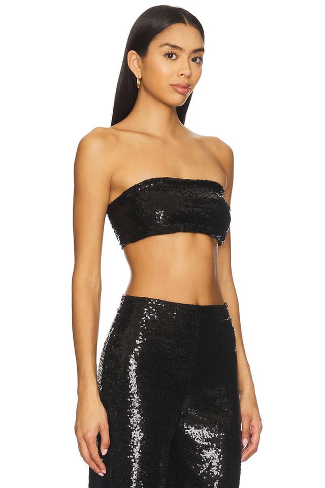 revolve Sequin Bandeau Top - 2