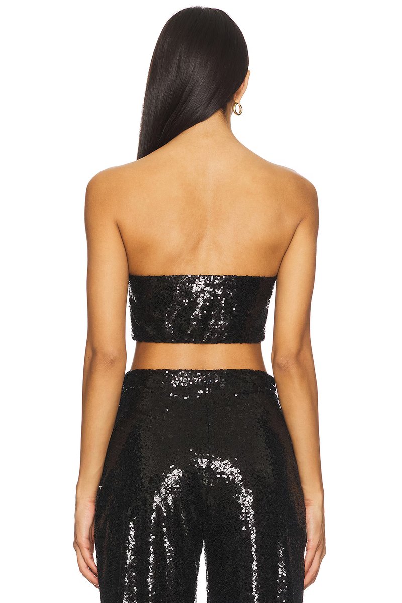 revolve Sequin Bandeau Top - 3