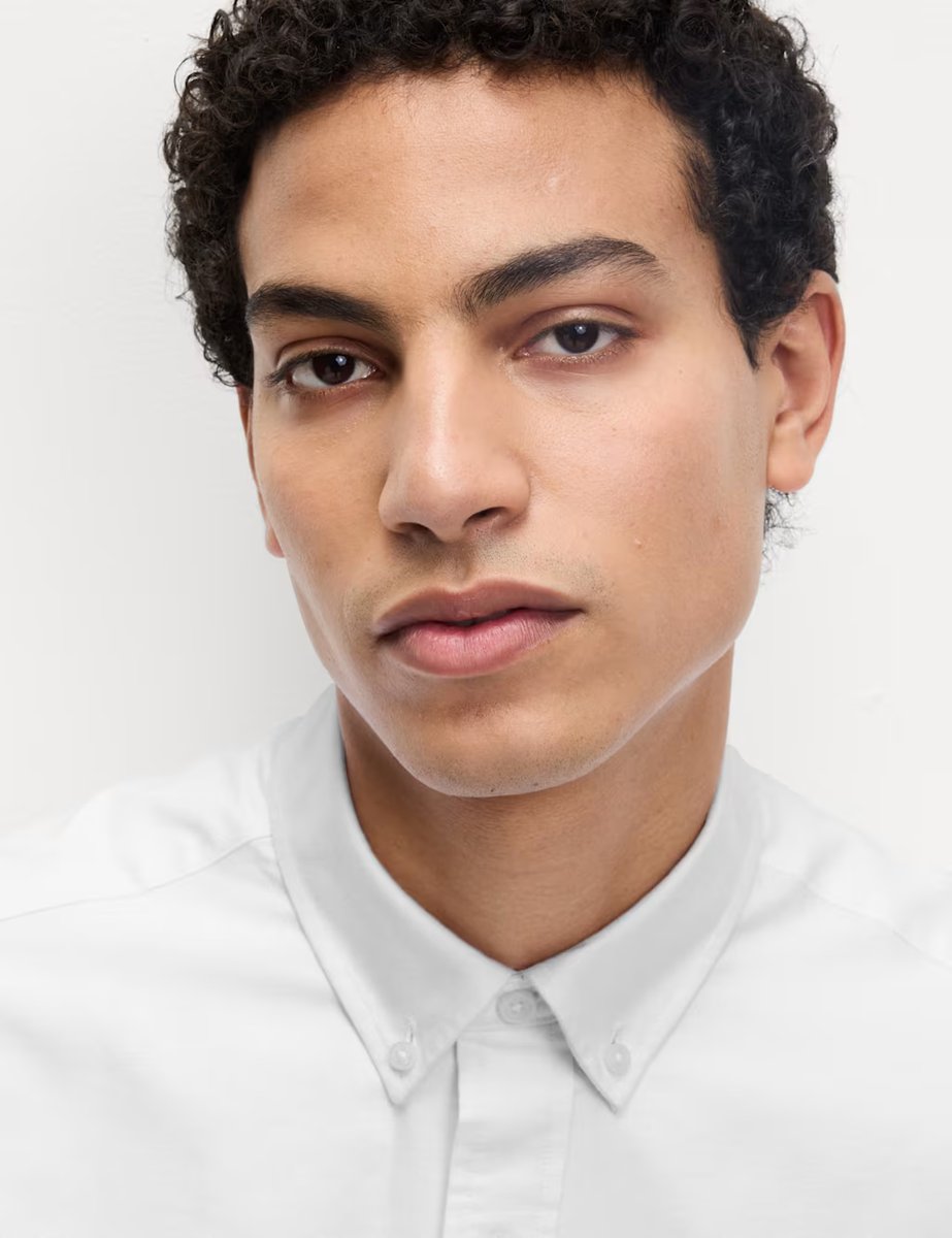 Marks & Spencer M&S Ultimate 2 Pack Short Sleeve Oxford Shirts White - 3