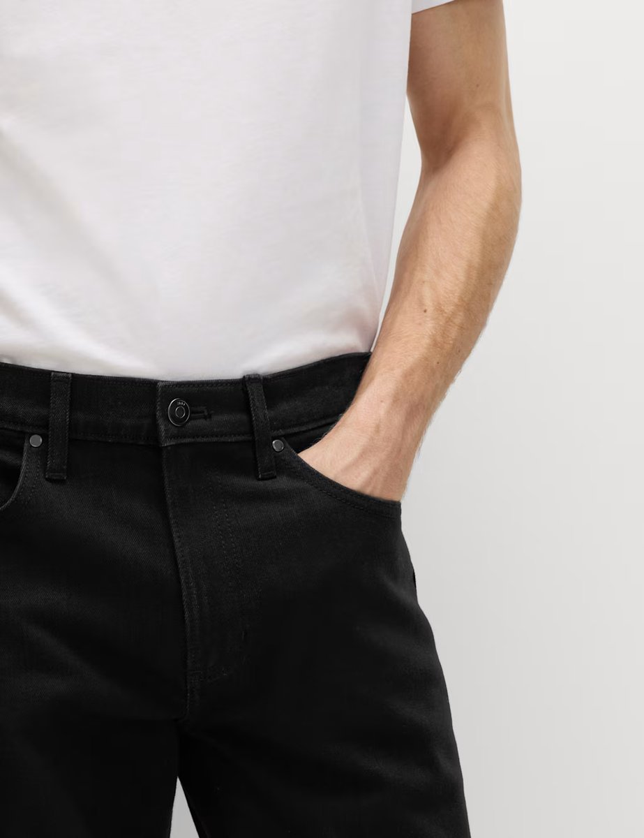 Marks & Spencer M&S Slim Fit Stretch Jeans Black - 3