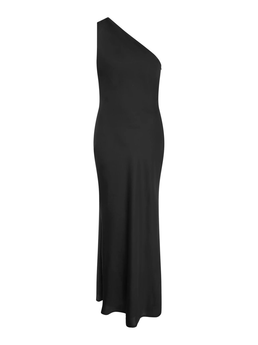 OMNES Uma One Shoulder Dress in Black - 4