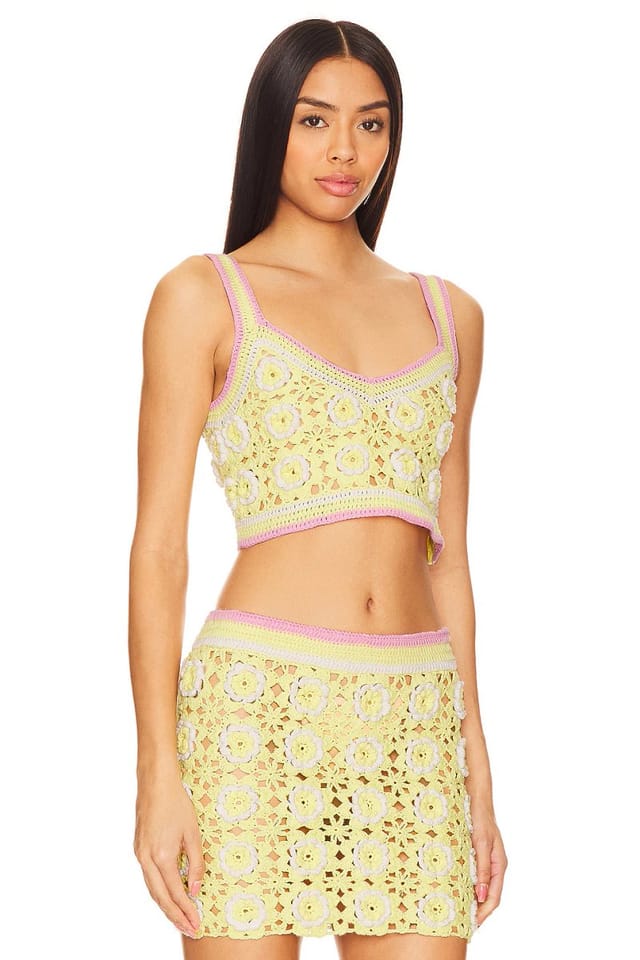 revolve Meadow Crochet Top - 2