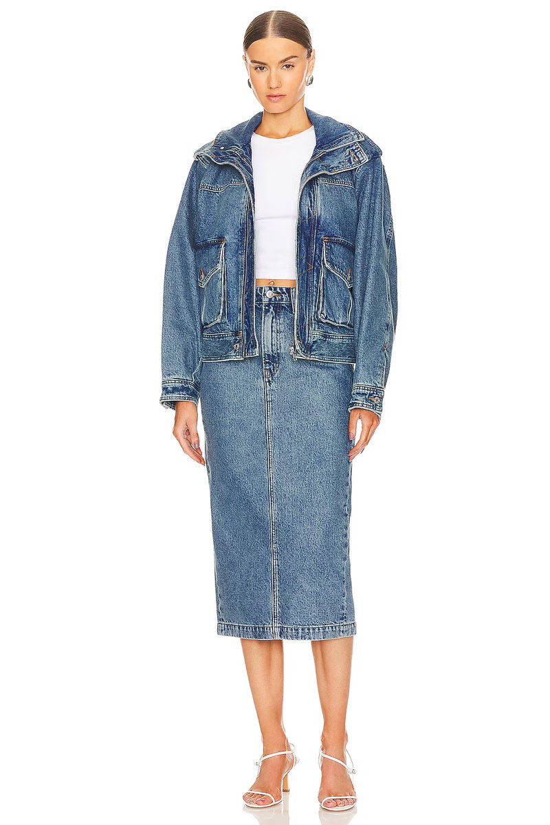 revolve Robin Midi Pencil Skirt - 4