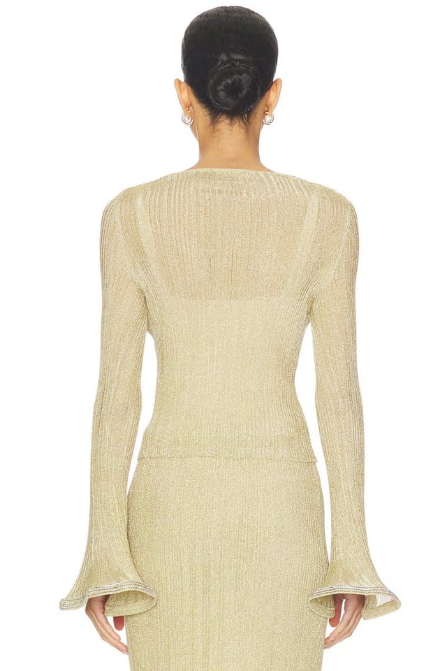 revolve Maebry Long Sleeve Crewneck Top - 3